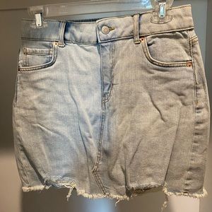 Wild Fable Distressed Denim Skirt